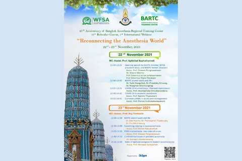 FREE! Webinar: "Reconnecting the Anesthesia World"