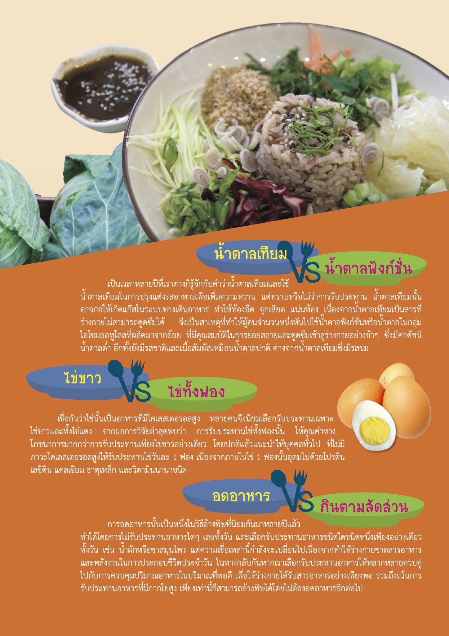 เก่าไปใหม่มา เทรนด์อาหารและโภชนาการ 2013