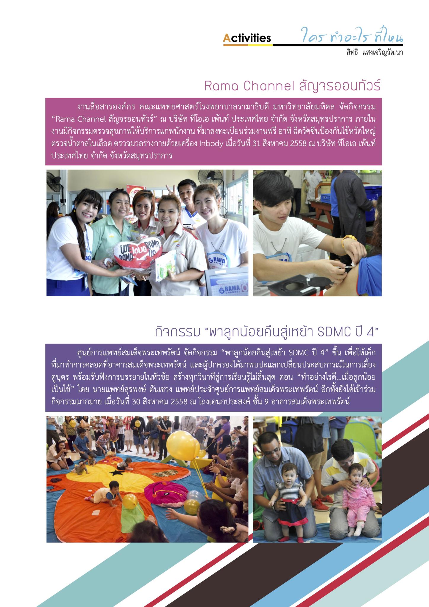 ใคร ทำอะไร ที่ไหน
