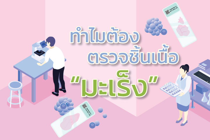ทำไมต้องตรวจชิ้นเนื้อ "มะเร็ง" ทำไมต้องตรวจชิ้นเนื้อ "มะเร็ง"
