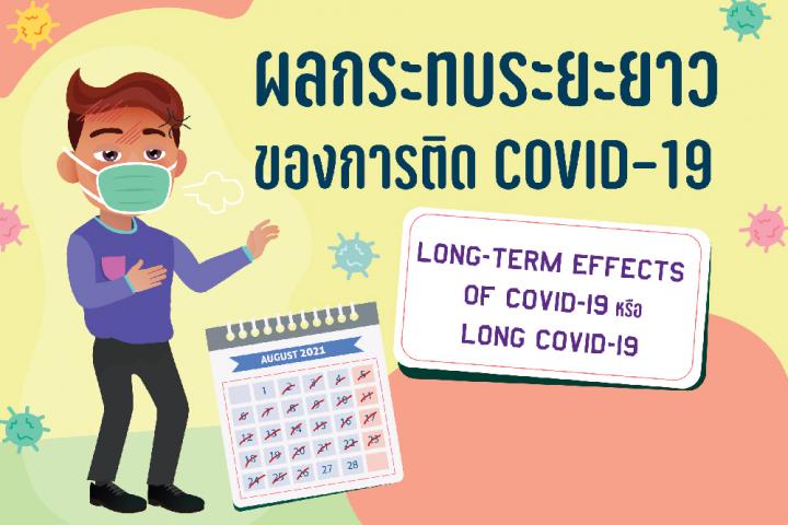 ผลกระทบระยะยาวของการติด COVID-19 (Long-term effects of COVID-19 หรือ Long COVID-19)