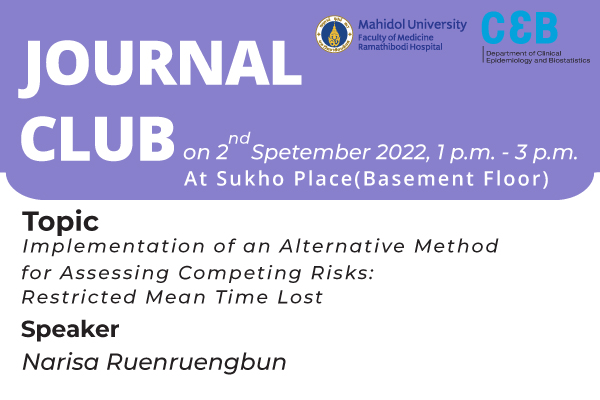 Journal Club 2 September 2022
