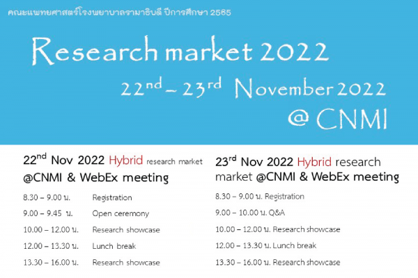 Research Market 2022 at CNMI 