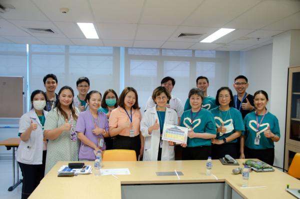 งานพัฒนาคุณภาพการดูแลสุขภาพ ได้เข้าเยี่ยมสำรวจภายใน (Internal Survey) ณ ภาควิชาวิทยาศาสตร์สื่อความหมายและความผิดปกติของการสื่อความหมาย คณะแพทยศาสตร์โรงพยาบาลรามาธิบดี มหาวิทยาลัยมหิดล