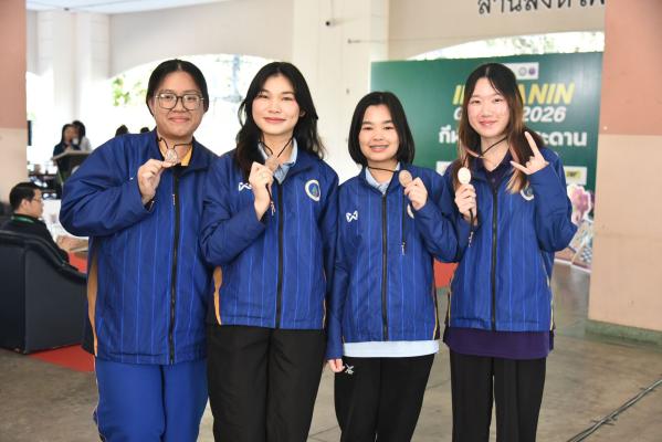  ขอแสดงความยินดีกับนักศึกษาหลักสูตรวิทยาศาสตรบัณฑิต สาขาวิชาความผิดปกติของการสื่อความหมาย และทีม ในการแข่งขันกีฬามหาวิทยาลัยแห่งประเทศไทย ครั้งที่ 51 "อินทนิลเกมส์ 2026"  