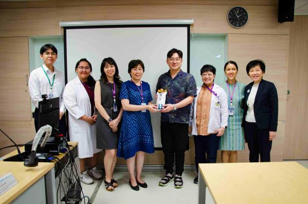 Assoc. Prof. Dr. Anthony Pak-Hin Kong จาก University of Hong Kong  เข้าศึกษาดูงาน ณ ภาควิชาวิทยาศาสตร์สื่อความหมายและความผิดปกติของการสื่อความหมาย