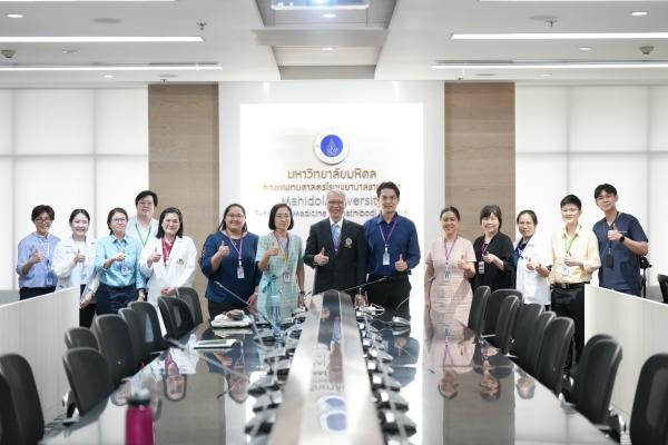 การจัดทำข้อตกลงการปฏิบัติงาน (PA) ภาควิชาวิทยาศาสตร์สื่อความหมายและความผิดปกติของการสื่อความหมาย ปีงบประมาณ 2568