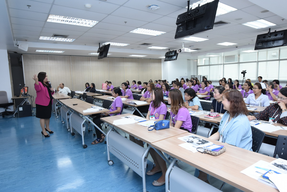 อบรมเชิงปฏิบัติการ “โครงการพัฒนาประสิทธิภาพการสื่อสารภายในด้วยเครือข่ายสื่อสารรามาธิบดี” (1:20)