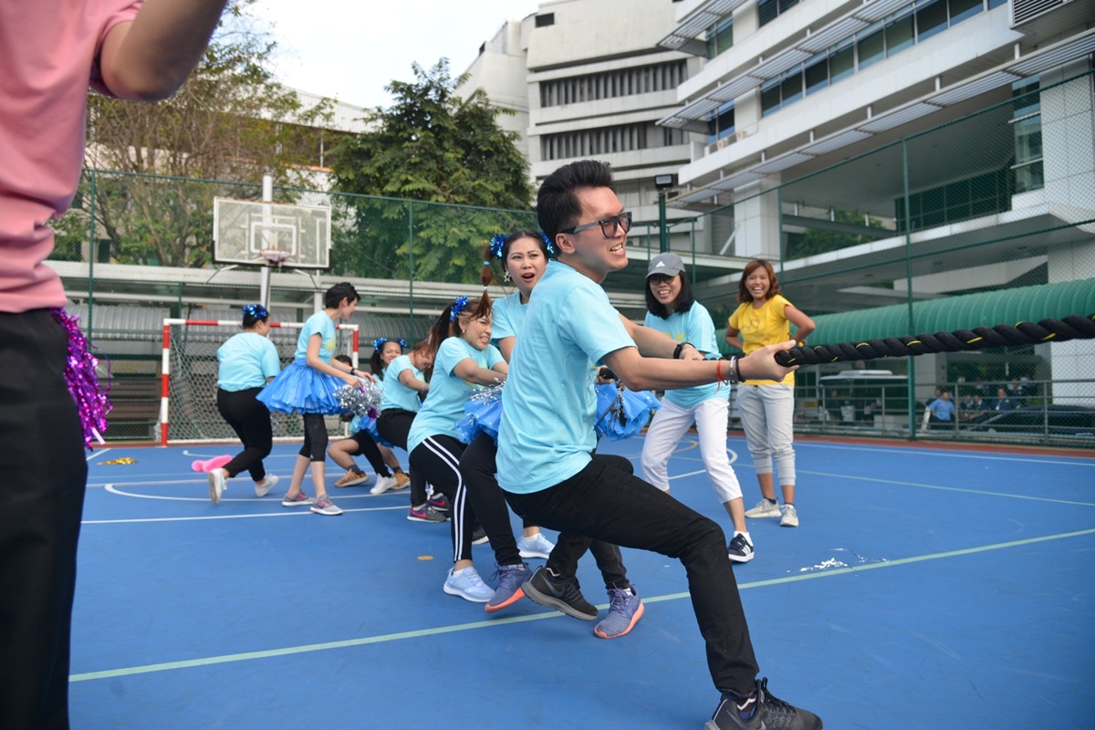 กีฬาสีสื่อสารองค์กร สามัคคี สร้างสรรค์ สร้างเสริมสุขภาพดี กีฬาสีสื่อสารองค์กร สามัคคี สร้างสรรค์ สร้างเสริมสุขภาพดี