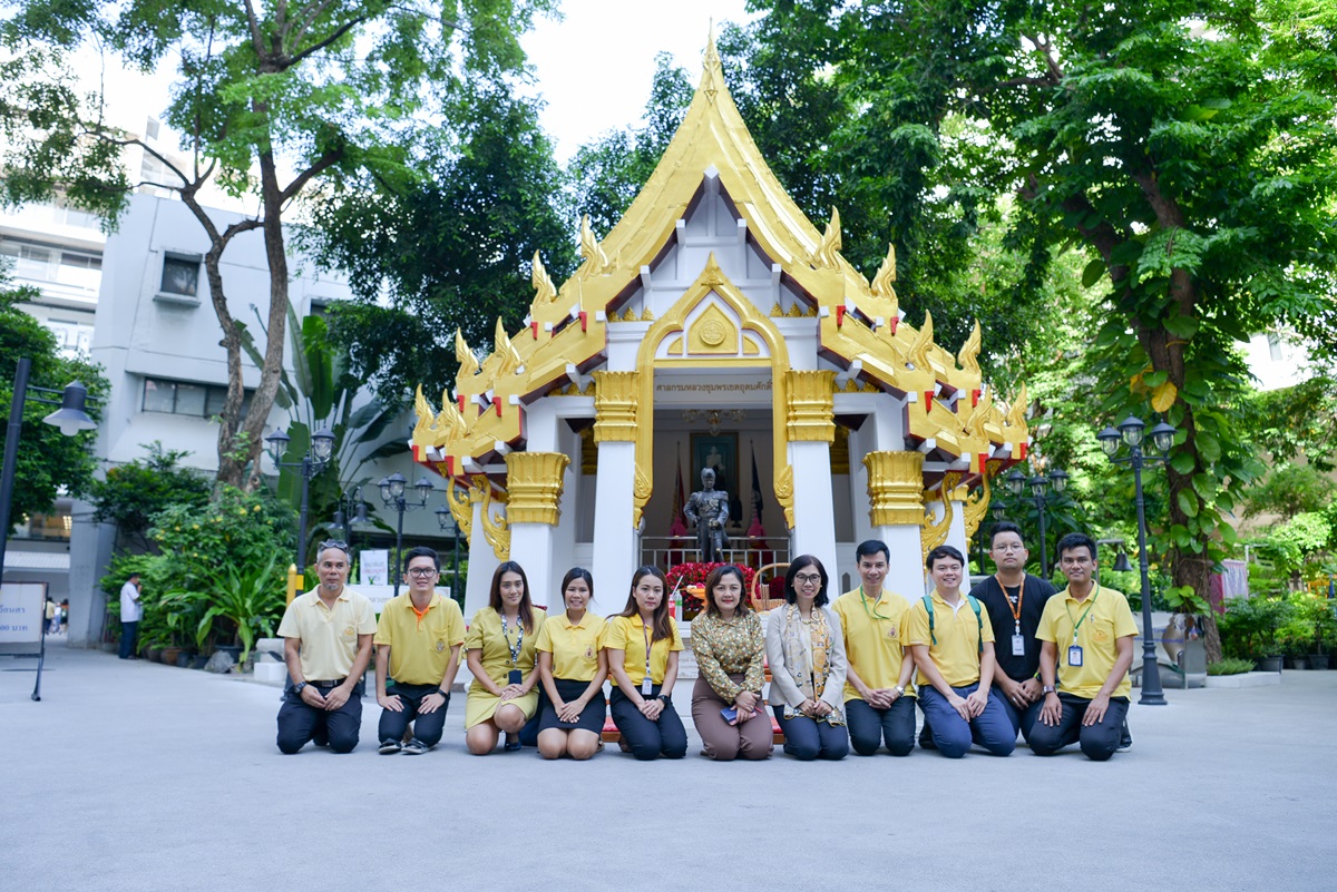 งานสื่อสารองค์กร เข้ากราบไหว้สักการะศาลกรมหลวงชุมพรเขตอุดมศักดิ์ งานสื่อสารองค์กร เข้ากราบไหว้สักการะศาลกรมหลวงชุมพรเขตอุดมศักดิ์