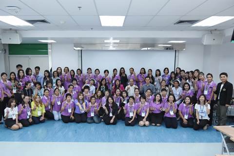 อบรมเชิงปฏิบัติการ “โครงการพัฒนาประสิทธิภาพการสื่อสารภายในด้วยเครือข่ายสื่อสารรามาธิบดี” (1:20)