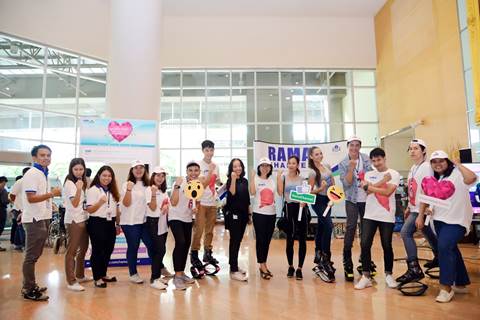 สถานีโทรทัศน์รามาแชนแนล จัดกิจกรรม “RAMACHANNEL Let’s Move Together”