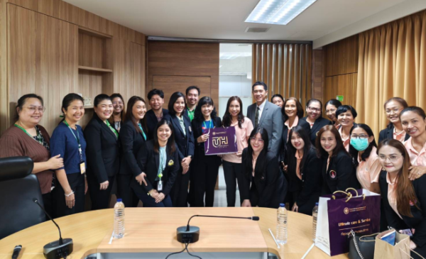 รพ.ธรรมศาสตร์เฉลิมพระเกียรติ ได้เข้าศึกษาดูงานฝ่ายการคลัง คณะแพทยศาสตร์โรงพยาบาลรามาธิบดี