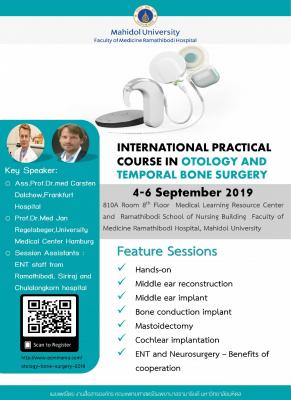 International Practical Course in Otology and Temporal Bone Surgery 