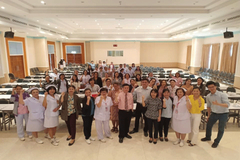ขอบคุณสำหรับการแลกเปลี่ยนเรียนรู้  ขอบคุณโรงพยาบาลระยอง Train the trainer HH Thailand ร่วมสร้างวัฒนธรรมความปลอดภัย