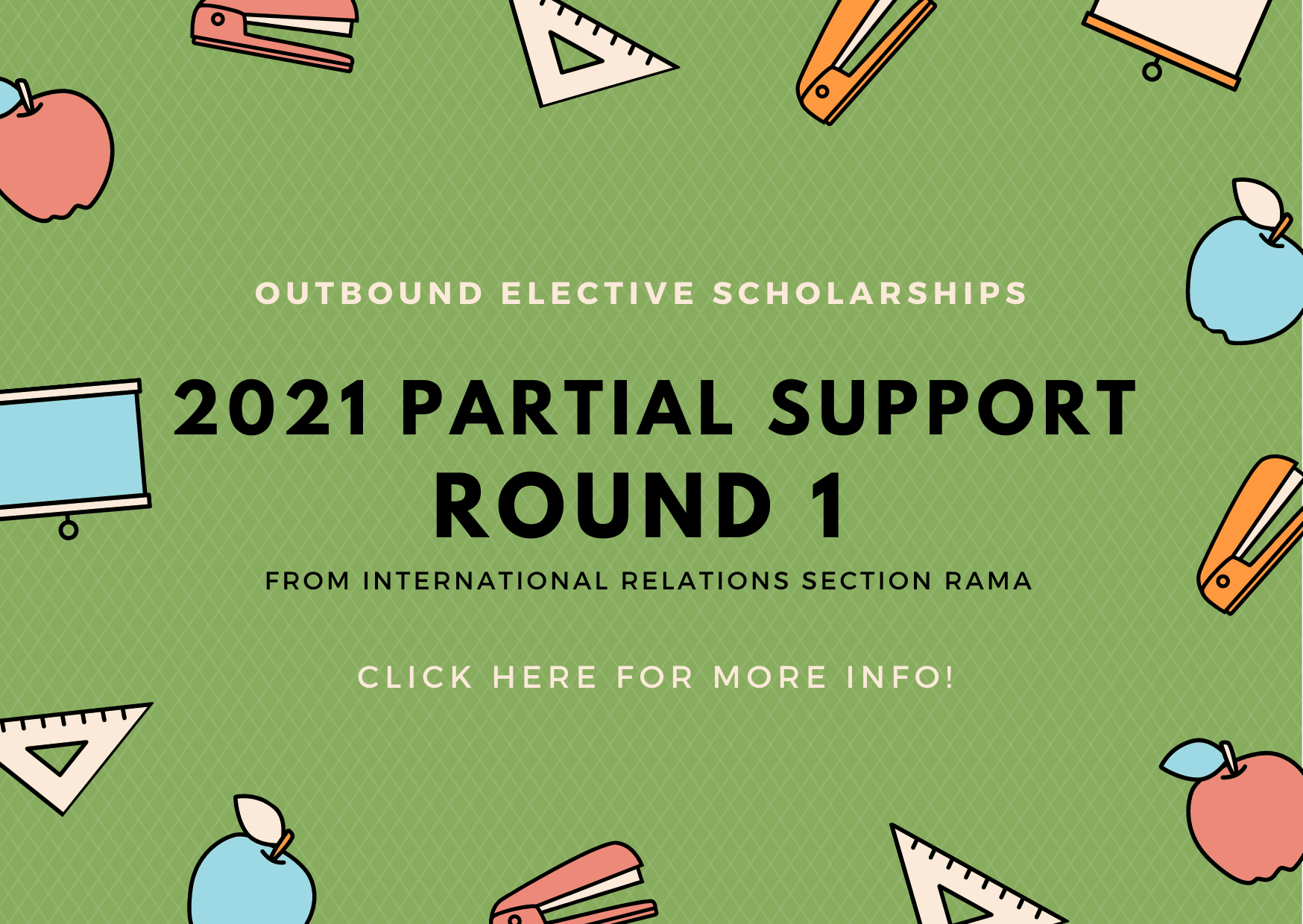 Outbound Partial Scholarship 2021 Round 1