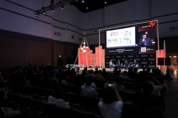 ร่วมถ่ายทอดแนวคิด Open Innovation สู่นานาชาติ บนเวที Fire Stage ในงาน Techsauce Global Summit 2025