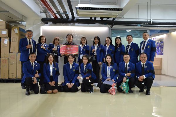 ต้อนรับคณะผู้บริหารหลักสูตร ปธพ. รุ่นที่ 12