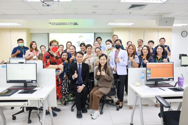 การอบรมเชิงปฏิบัติการ เรื่อง “Canva AI powered to create your designs” เพื่อเสริมสร้าง Digital Literacy สำหรับบุคลากรสายสนับสนุนโรงเรียนพยาบาลรามาธิบดี