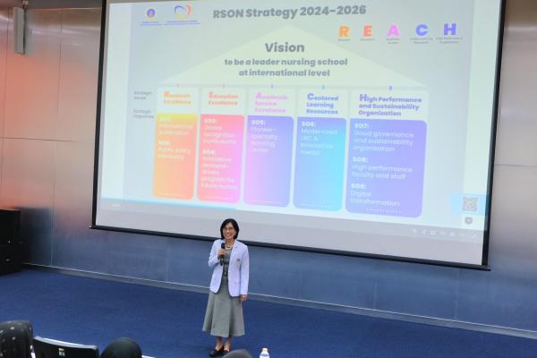 หน่วยกิจการนักศึกษา โรงเรียนพยาบาลรามาธิบดี คณะแพทยศาสตร์โรงพยาบาลรามาธิบดี มหาวิทยาลัยมหิดล จัดกิจกรรม "Meet the Director" เพื่อพบปะนักศึกษาพยาบาลชั้นปีที่ 1