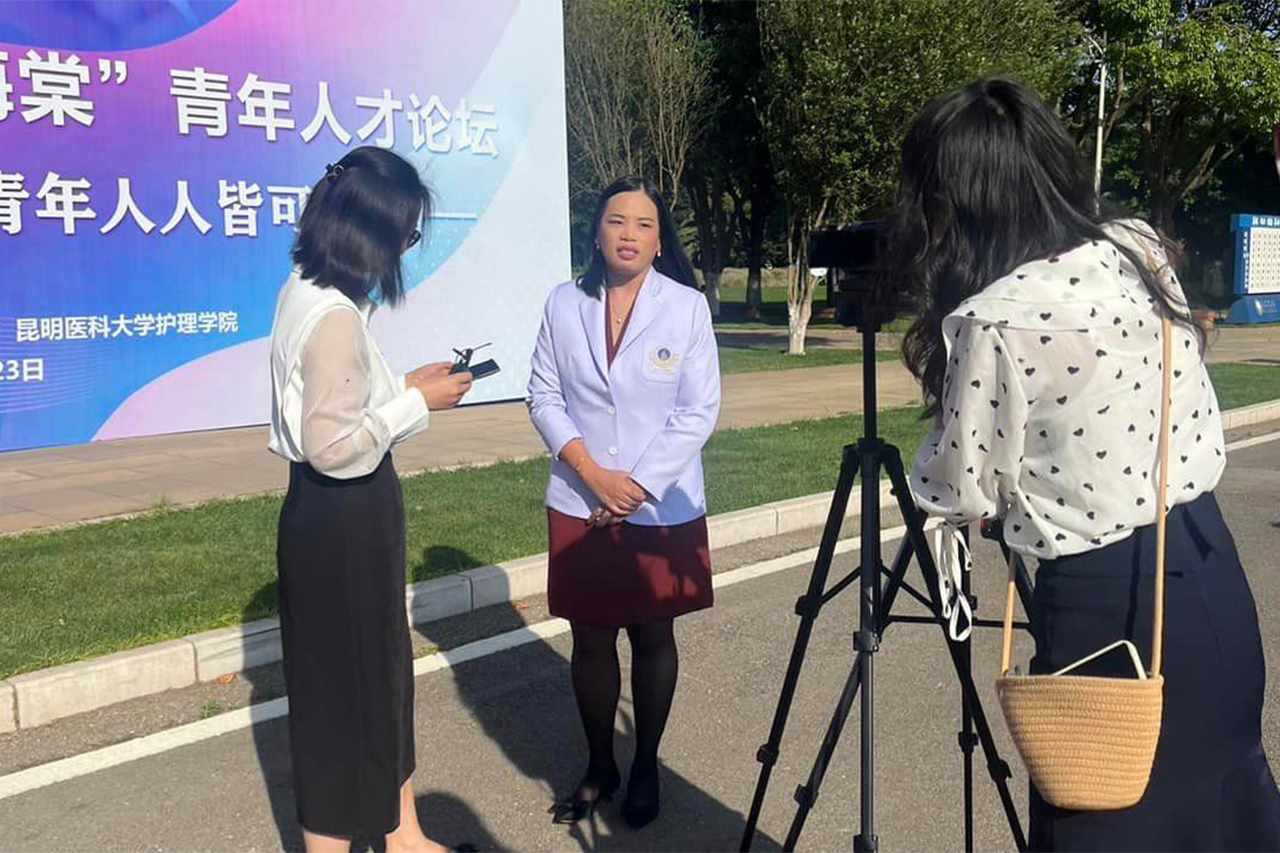 Day 2 Ramathibodi School of Nursing, Faculty of Medicine Ramathibodi Hospital, Mahidol University Visit “School of Nursing, Kunming Medical University” The first Haitang Talent Summit Forum