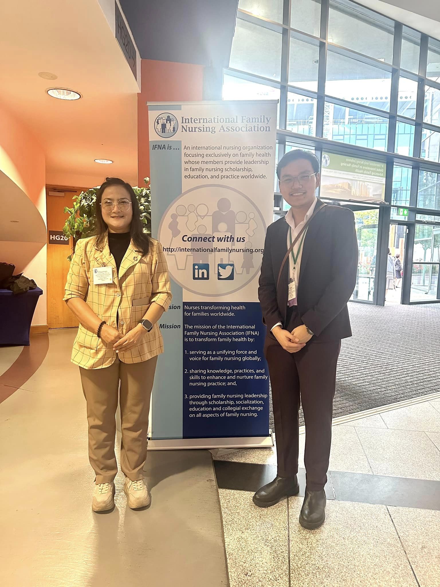 “งานประชุมวิชาการนานาชาติ 16th International Family Nursing Conference: Global Innovations in Family Nursing: Advancing Family Health” “งานประชุมวิชาการนานาชาติ 16th International Family Nursing Conference: Global Innovations in Family Nursing: Advancing Family Health”