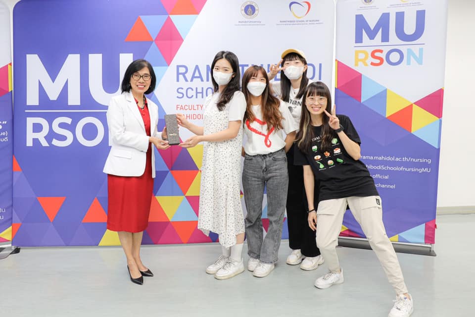 งานเลี้ยงอำลาอาจารย์และนักศึกษาพยาบาลแลกเปลี่ยนจากสถาบันการศึกษาเครือข่ายในต่างประเทศ
