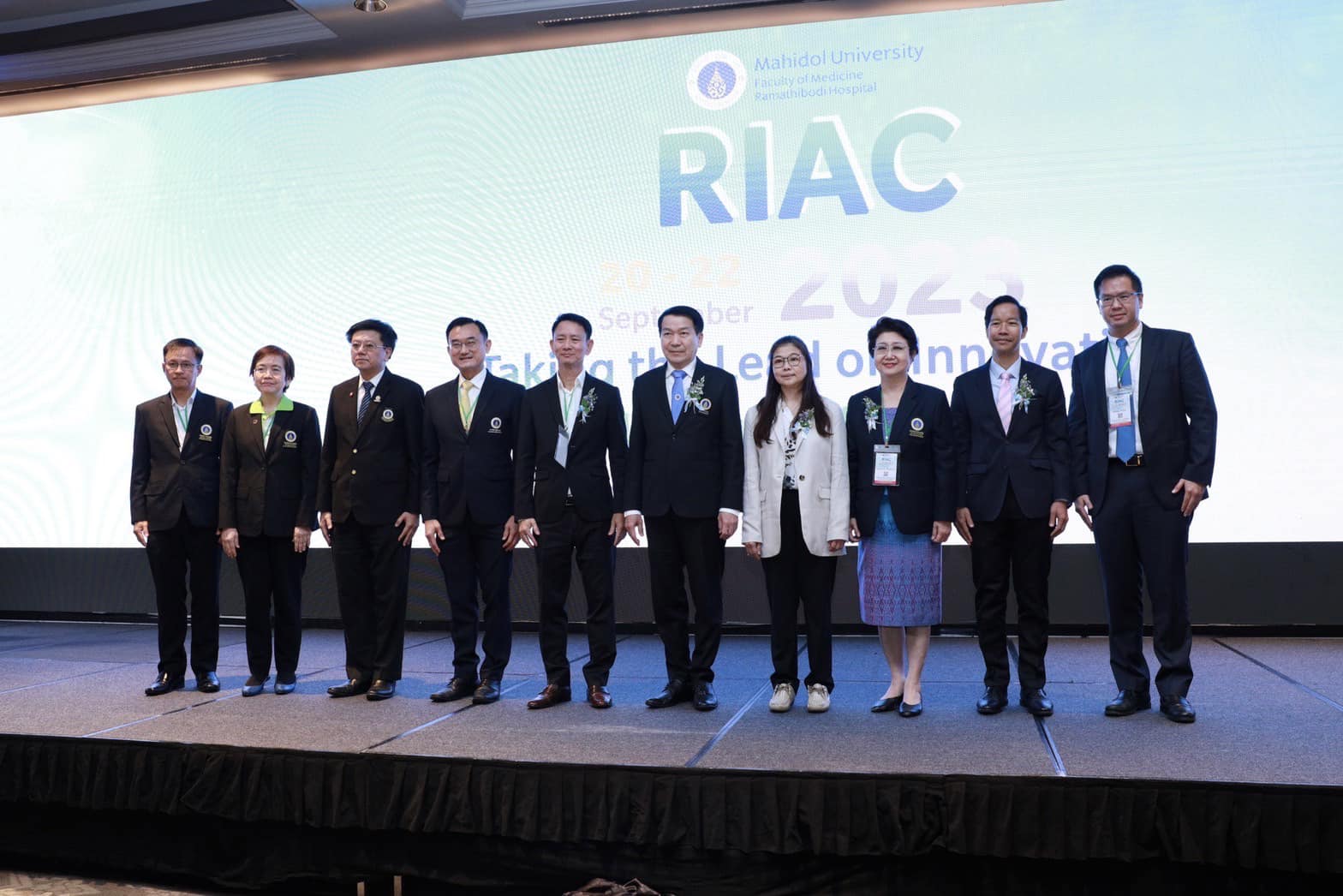 The Academic Conference “Ramathibodi International Academic Conference (RIAC 2023): Taking the Lead in Innovation and Future of Medicine”