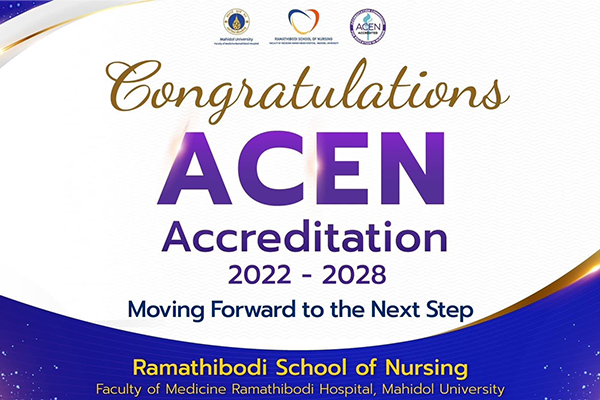 We are proud to announce that our Bachelor of Nursing Science Program and Master of Nursing Science Program are officially accredited by the Accreditation Commission for Education in Nursing (ACEN), USA