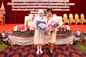 ขอแสดงความยินดีแก่ นางสุชาดา เจะดอเลาะ ในโอกาสเข้ารับประทานเกียรติบัตรรางวัลรองชนะเลิศอันดับ 2 การประกวดนวัตกรรมทางการพยาบาลเพื่อสร้างเสริมสุขภาพ
