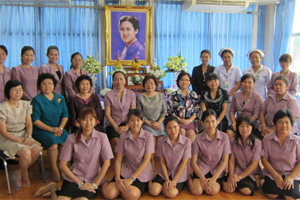 รักษาการผู้อำนวยการโรงเรียนพยาบาลรามาธิบดีตรวจประเมินคุณภาพ ณ วิทยาลัยพยาบาลบรมราชชนนี พระพุทธบาท จังหวัดสระบุรี 