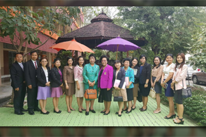 ตรวจเยี่ยมคณะพยาบาลศาสตร์ มหาวิทยาลัยราชภัฏเพชรบุรี
