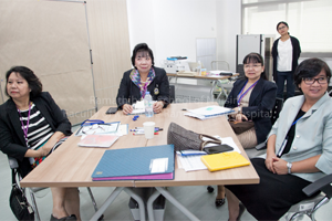 ประชุมการทบทวนแผนกลยุทธ์การจัดทำแผนปฏิบัติการและการบริหารโรงเรียนพยาบาลรามาธิบดี ปี 2559-2563