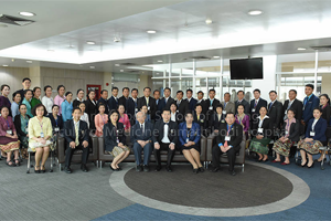 ต้อนรับบุคลากรทางการแพทย์จากสาธารณรัฐประชาธิปไตยประชาชนลาว รุ่นที่ 20