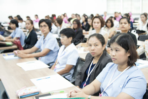 พิธีเปิดการอบรมหลักสูตรการพยาบาลเฉพาะทางระยะสั้น ประจำปีการศึกษา 2559
