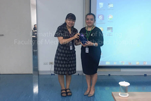ผู้บริหารพบบุคลากรสายสนับสนุน ครั้งที่ 1/2560