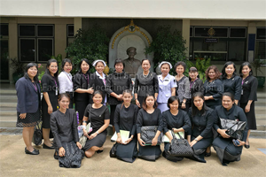 เยี่ยมสถาบันสมทบของโรงเรียนพยาบาลรามาธิบดี ณ วิทยาลัยพยาบาลบรมราชชนนี พระพุทธบาท