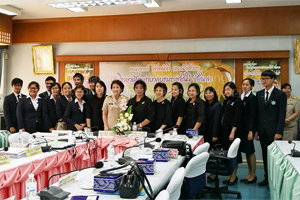 เยี่ยมสถาบันสมทบของโรงเรียนพยาบาลรามาธิบดี  ณ วิทยาลัยพยาบาลบรมราชชนนี ชัยนาท