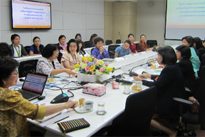 ประชุมโครงการเทียบเคียงสมรรถนะกับหน่วยงานภายนอกร่วมกับคณะพยาบาลศาสตร์ มหาวิทยาลัยธรรมศาสตร์