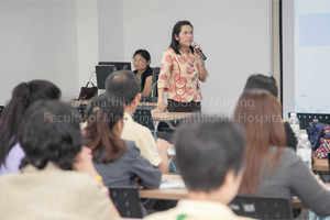 หน่วยพัฒนาคุณภาพและบริหารความเสี่ยงโรงเรียนพยาบาลรามาธิบดี ได้จัดการประชุมเรื่อง การประกันคุณภาพการศึกษา