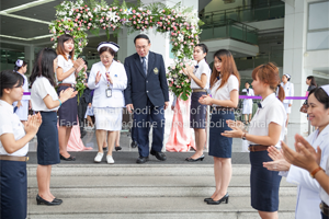 พิธีส่งมอบพยาบาลใหม่ ประจำปี 2558