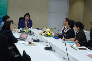 การประชุมความร่วมมือในการช่วยเหลือผลิตพยาบาลให้แก่วิทยาเขตอำนาจเจริญ