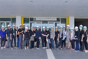 เยี่ยมชมความคืบหน้าสถาบันการแพทย์จักรีนฤบดินทร์
