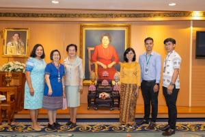 คณะผู้บริหาร คณาจารย์ บุคลากร โรงเรียนพยาบาลรามาธิบดี เข้าร่วม “พิธีทำบุญเนื่องในโอกาสครบรอบ 39 ปี สภาการพยาบาล”