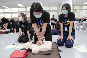 โครงการฝึกปฏิบัติการช่วยฟื้นคืนชีวิตขั้นพื้นฐานสำหรับพยาบาล (Basic Life Support : BLS)