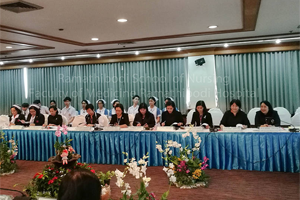 เยี่ยมสถาบันสมทบของโรงเรียนพยาบาลรามาธิบดี  ณ วิทยาลัยพยาบาลบรมราชชนนี กรุงเทพ