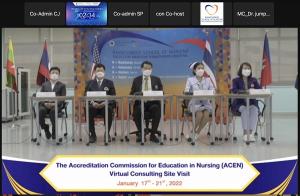 The third day of the Accreditation Commission for Education in Nursing (ACEN) virtual consulting site visit
