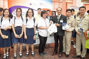โรงเรียนพยาบาลรามาธิบดี คณะแพทยศาสตร์ โรงพยาบาลรามาธิบดีมหาวิทยาลัยมหิดลได้เข้าร่วมงาน “เปิดโลกกว้างทางการศึกษาและอาชีพ”
