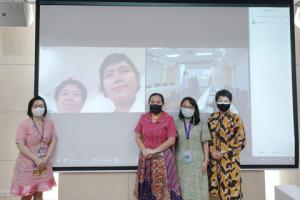 Congratulations MRS. AYE NYEIN OO on passing her thesis defense of Master of Nursing Science Program (International Program) Ramathibodi School of Nursing