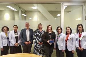Executive members of Ramathibodi School of Nursing visited the School of Nursing and Midwifery, Edith Cowan University, Commonwealth of Australia